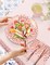 Nkaiso 141 Pieces Pink and Rose Gold Party Supplies, Disposable Party Decorations Sets Include Paper Plates Napkins Cups, Plastic Forks Knives Spoons, for Baby Shower Birthday Wedding -20 Guests